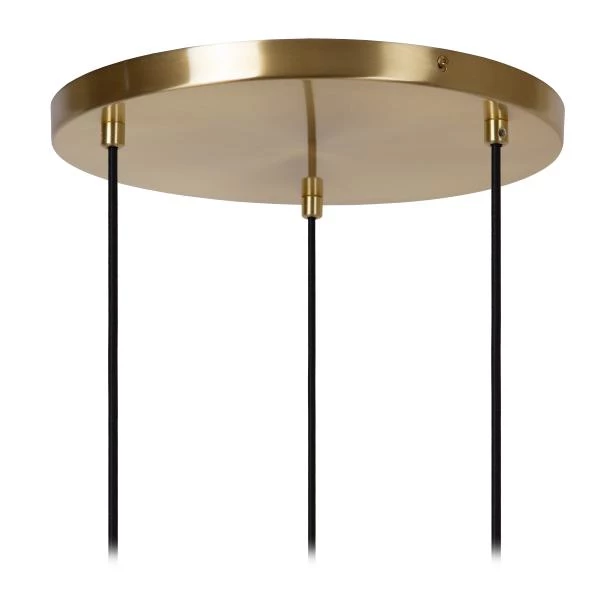 Lucide ALICENT - Pendant light - Ø 35 cm - 3xE27 - Matt Gold / Brass - detail 3